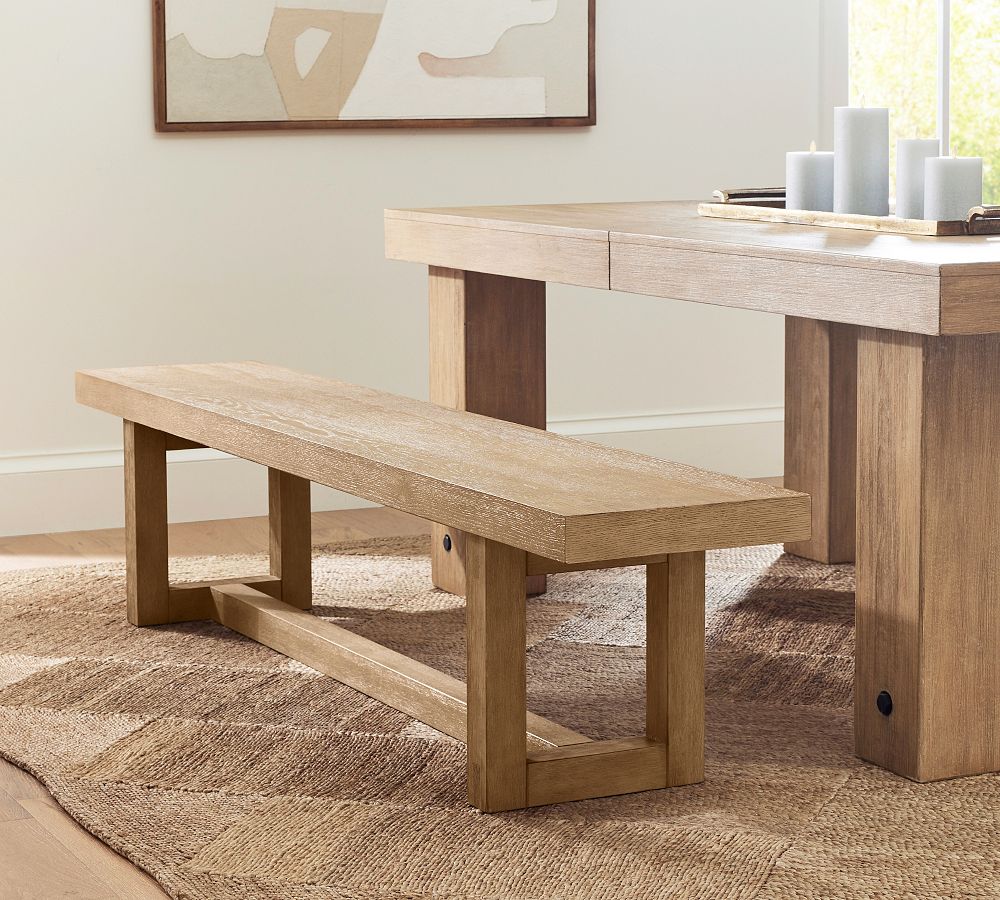 Portola Dining Bench (80") | Pottery Barn