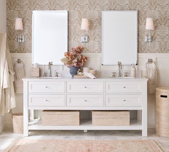 Classic 72" Double Sink Vanity | Pottery Barn