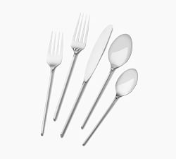 Twist Stainless Steel 20-Piece Flatware Set