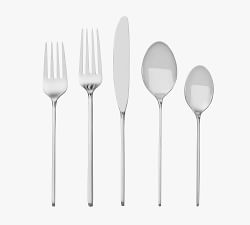 Twist Stainless Steel 20-Piece Flatware Set