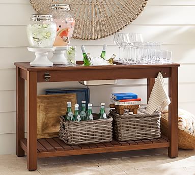 Outdoor bar console table hotsell