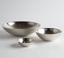 Stinson Handcasted Aluminum Nesting Serving Bowls - Set of 3