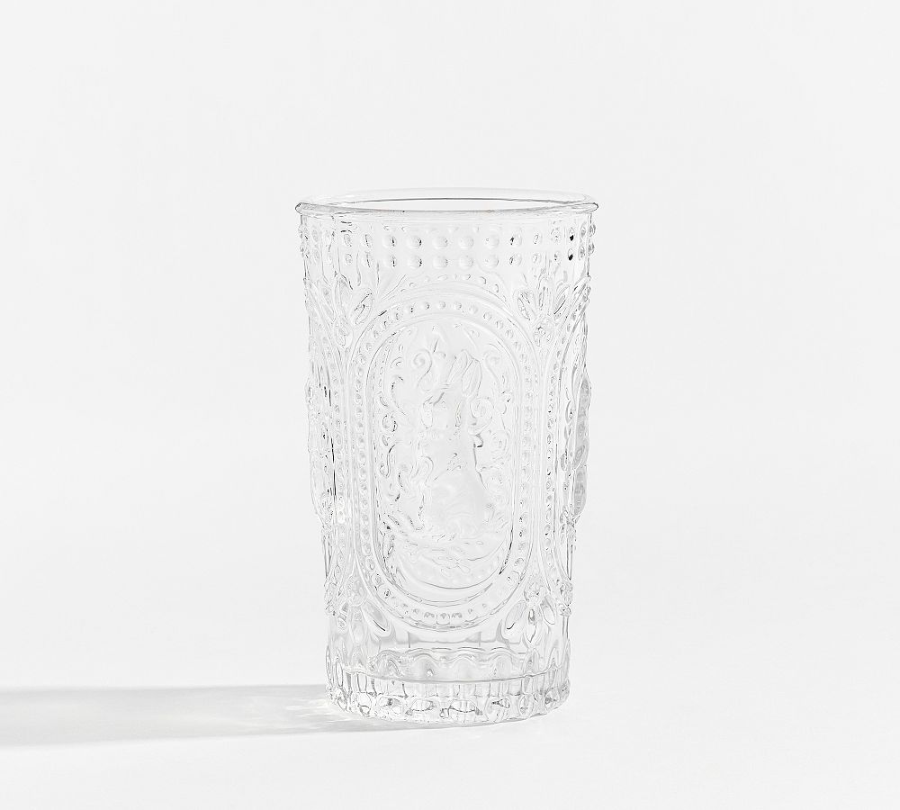 LEMONSODA Hobnail Highball Glasses (Set Of 4) – 15 Oz Vintage Textured Tumblers For Cocktails, Water, Iced Coffee – Clear Glass Dishwasher Safe