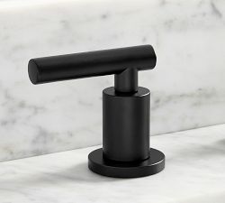 Linden Lever Handle Widespread Bathroom Sink Faucet