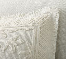 Marigold Fringe Lumbar Pillow