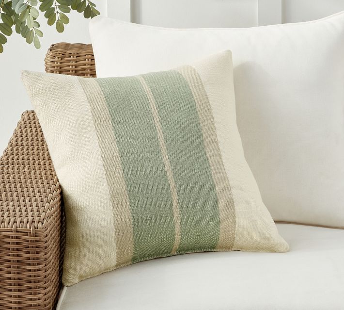 Fashion pottery barn green pillows