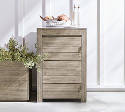 Indio Eucalyptus Outdoor Kitchen Single Door Cabinet (24&quot;)