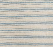 Natural Blue Striped Linen Napkins Set of 4