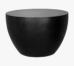 Tempo Concrete Round Outdoor Side Table (24&quot;)