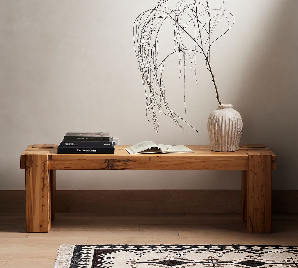 Risa Reclaimed Wood Bench