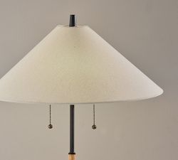 Patton Wood &amp; Metal Table Lamp (24&quot;)