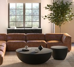 Tempo Concrete Round Outdoor Coffee Table (47&quot;)
