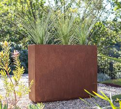 Span Outdoor Planters - Corten Steel