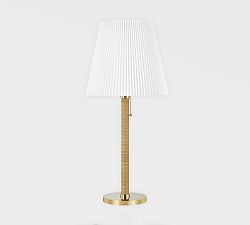 Bexley Metal &amp; Rattan Table Lamp (29&quot;)