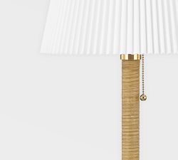 Bexley Metal &amp; Rattan Table Lamp (29&quot;)