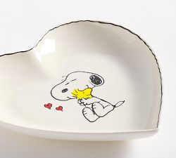 Peanuts Snoopy&#8482; Hearts Stoneware Serving Platter