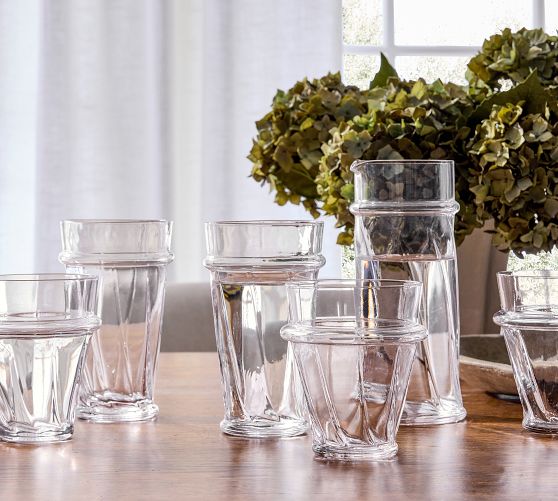 Moroccan Swirl Glassware Collection