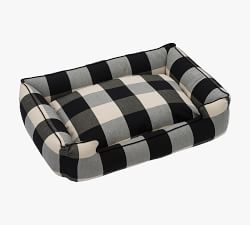 Checkered Lounge Pet Bed