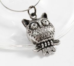 Fall Wine Charms - Mixed Set of 4
