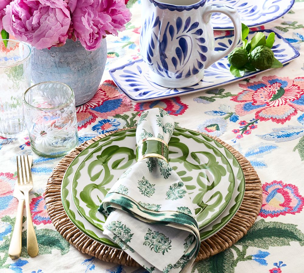 Puebla Porcelain Salad Plates