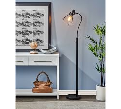 Amalia Flared Glass Floor Lamp (61')