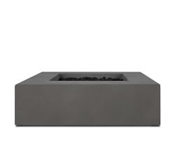 Arbor Concrete Low Square Fire Pit Table (40&quot;)