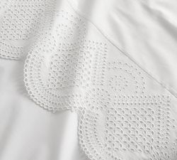 Eyelet Pillowcases - Set of 2