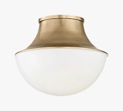 Gladys LED Glass Flush Mount (11''-15&quot;)