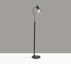 Amalia Flared Glass Floor Lamp (61')