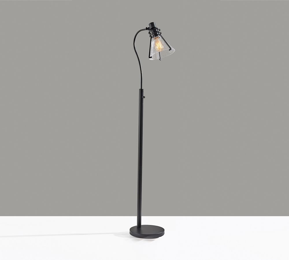 Amalia Flared Glass Floor Lamp (61')