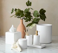 Mason Glazed Stoneware Bathroom Accessories