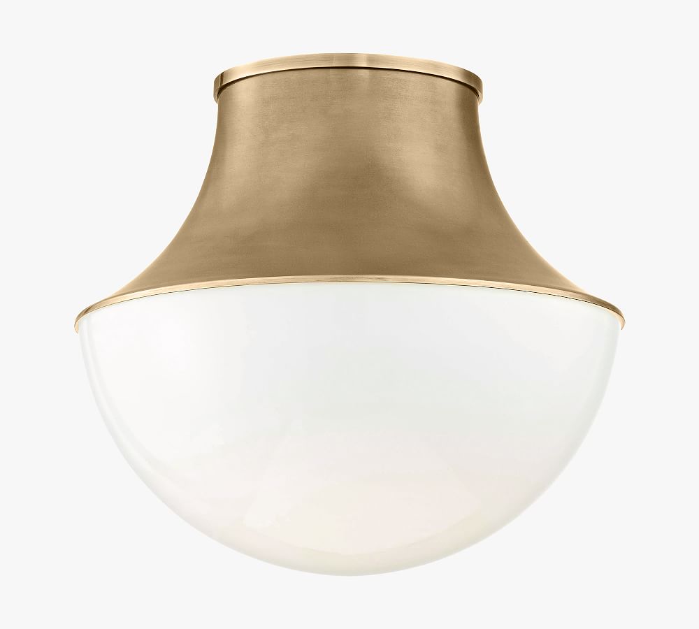 Gladys LED Glass Flush Mount (11''-15&quot;)