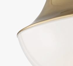 Gladys LED Glass Flush Mount (11''-15&quot;)