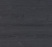 Black Solid Pine Oval Dining Table for Eight