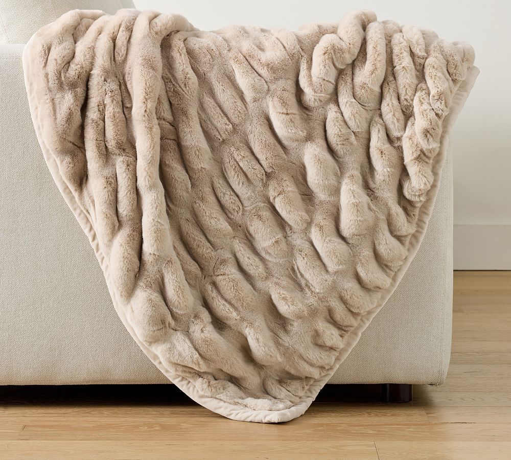 Faux Fur Weighted Blanket