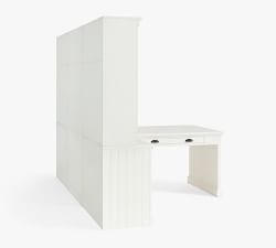 Aubrey Peninsula Desk with Bookcase Suite (108&quot;)