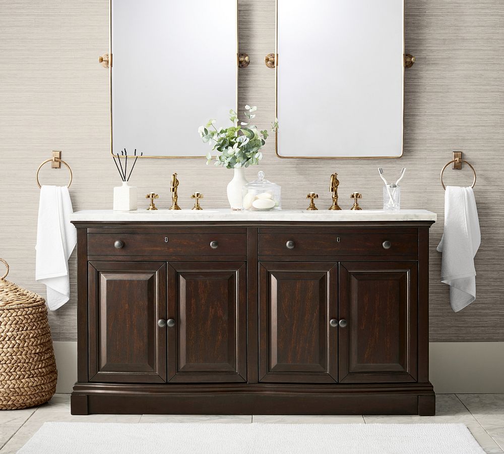 Banks 60&quot; Double Sink Vanity