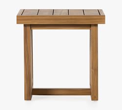 Dolores 20&quot; Outdoor Teak Outdoor End Table