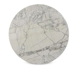 Darlyn Marble Round Outdoor Dining Table (42 - 55&quot;)