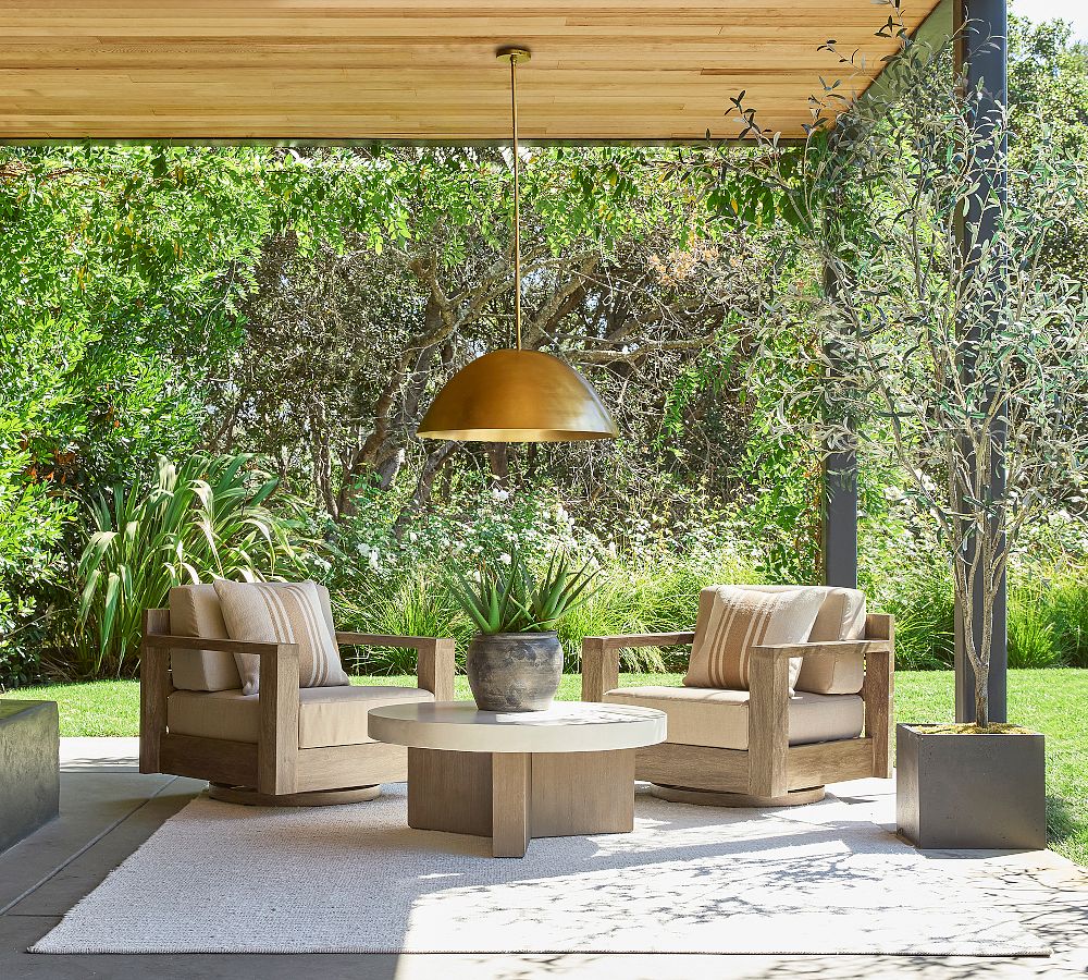 Mission Square Handmade Outdoor Planters | Pottery Barn