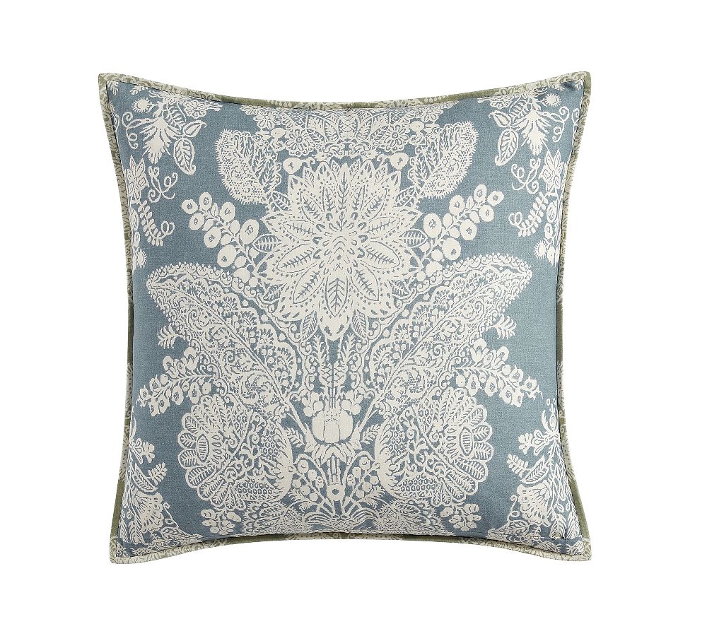 Kravet Heirloom Damask Reversible Quilted Sham