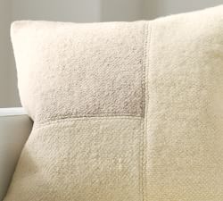 Boucle Patchwork Pillow Cover