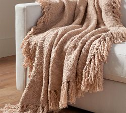 Dreamy Handwoven Fringe Throw