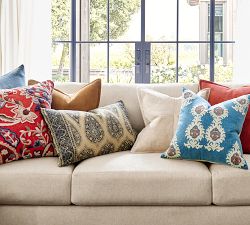 Pieced Hide Pillow
