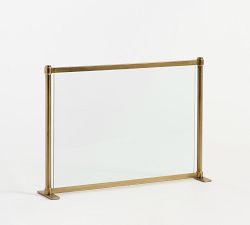 Everson Fireplace Glass Screen