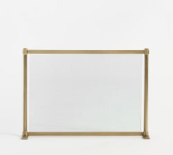 Everson Fireplace Glass Screen