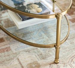 Everson Oval Coffee Table (59&quot;)