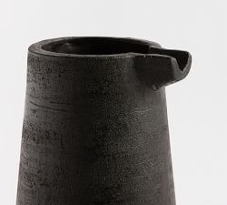 Terracotta Pitcher - Black