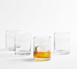 Zelda Etched Drinking Glasses - Set of 4