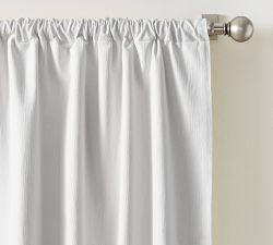 Cotton Linen Textured Blackout Curtain
